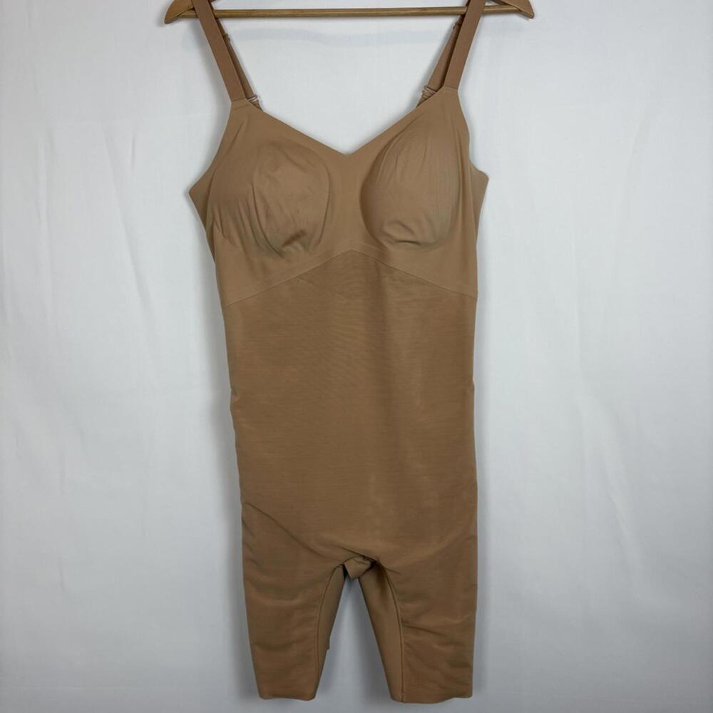Honey Love XL Mid-Thigh Bodysuit Shape wear Plus Size Wedding Guest/Bridesmaid - Picture 2 of 6